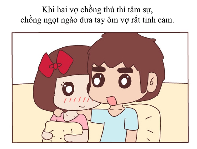 Tranh vui: Chồng chỉ cần thế này vợ cả đời chẳng thèm nhìn người đàn ông nào khác! - Ảnh 9.