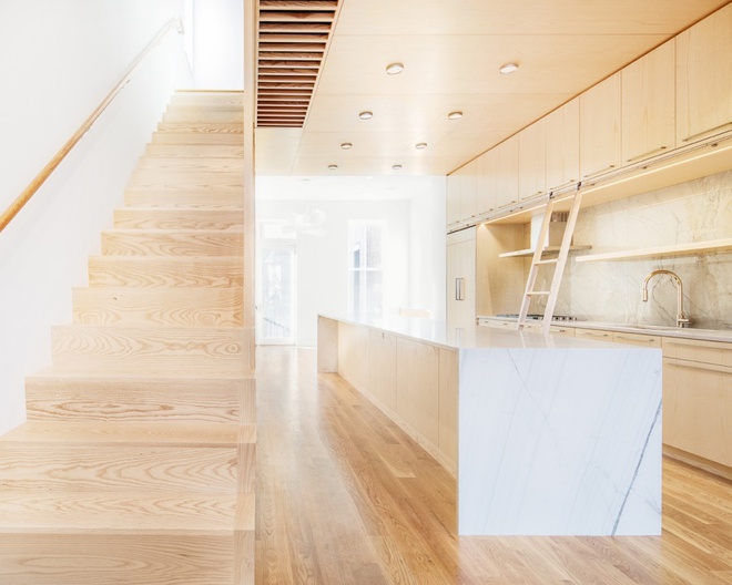 5 không gian sống đỉnh cao trong việc sử dụng nội thất gỗ theo phong cách tối giản - Ảnh 1.
