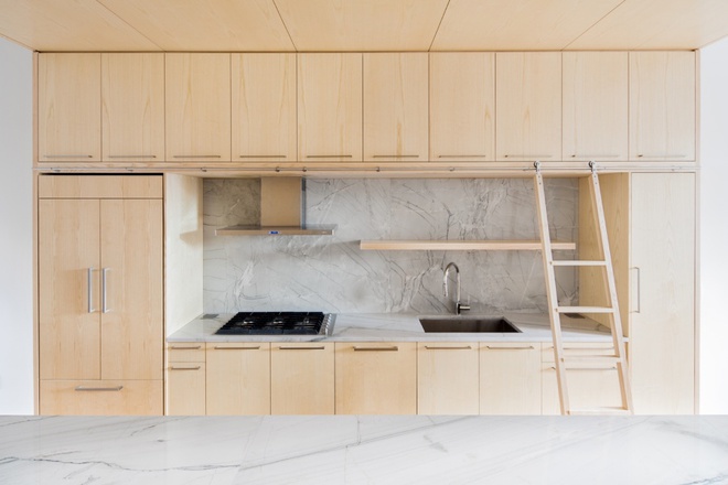 5 không gian sống đỉnh cao trong việc sử dụng nội thất gỗ theo phong cách tối giản - Ảnh 2.