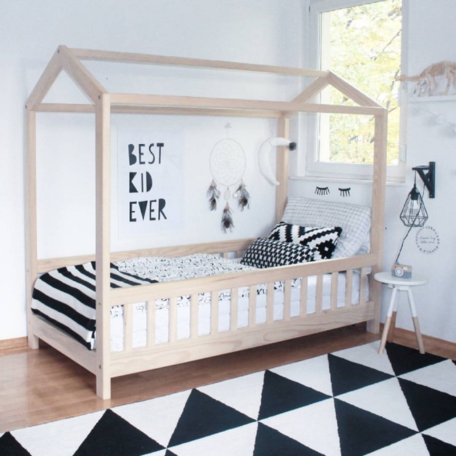 Giường gác mái - món nội thất dành riêng cho bé xinh đến ngẩn ngơ - Ảnh 1.