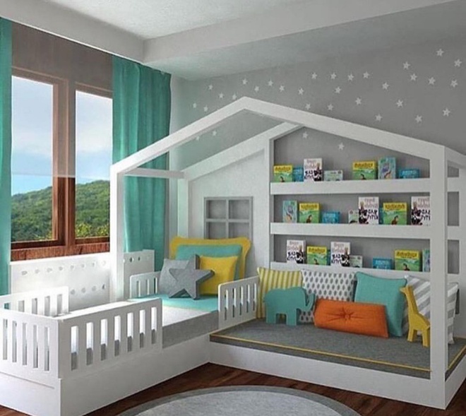 Giường gác mái - món nội thất dành riêng cho bé xinh đến ngẩn ngơ - Ảnh 17.