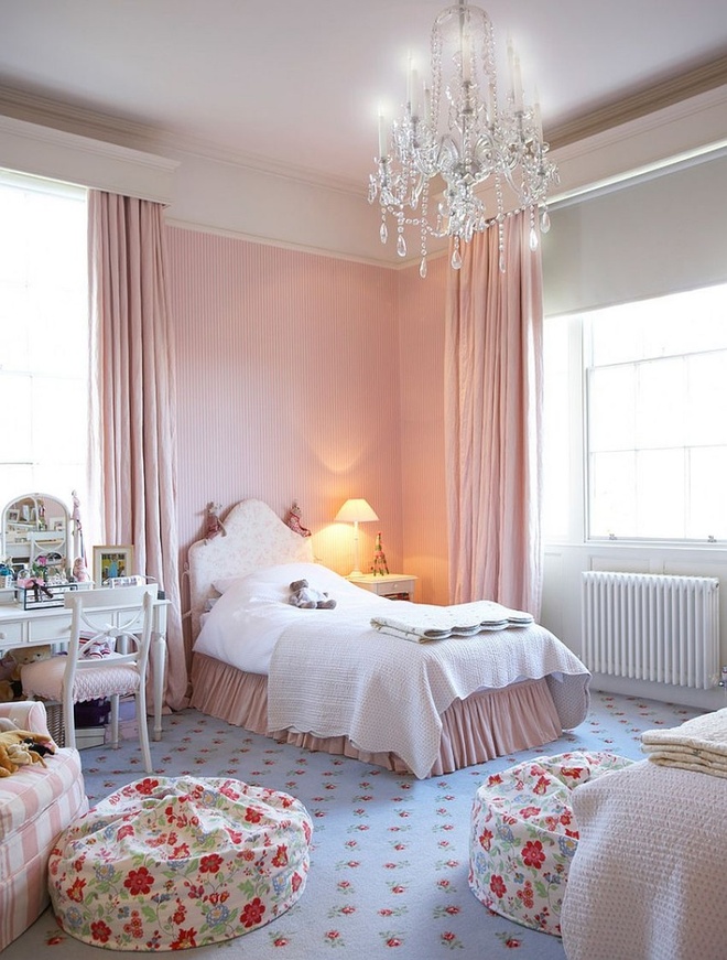 14 mẫu phòng ngủ đẹp lãng mạn và ngọt ngào nhờ khéo kết hợp màu sắc và ánh sáng - Ảnh 4.