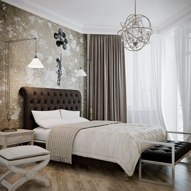 14 mẫu phòng ngủ đẹp lãng mạn và ngọt ngào nhờ khéo kết hợp màu sắc và ánh sáng - Ảnh 6.