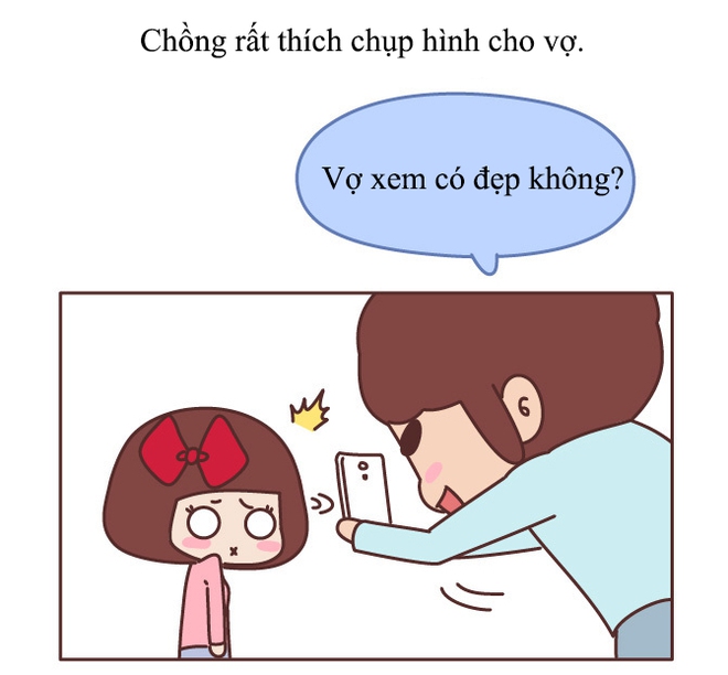 Tranh vui: Những điều ngọt ngào chồng làm khiến vợ không muốn vui cũng không được - Ảnh 7.