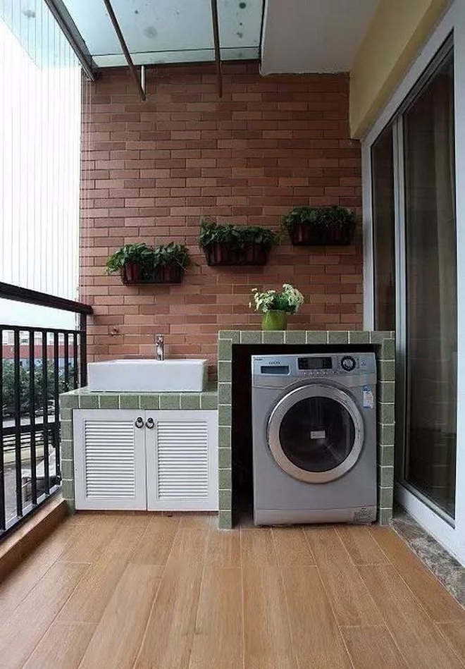 Đặt máy giặt ở ban công – giải pháp cho nhà ở chung cư có diện tích chật chội - Ảnh 6.
