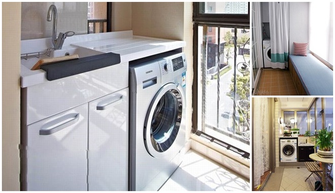 Đặt máy giặt ở ban công – giải pháp cho nhà ở chung cư có diện tích chật chội - Ảnh 12.