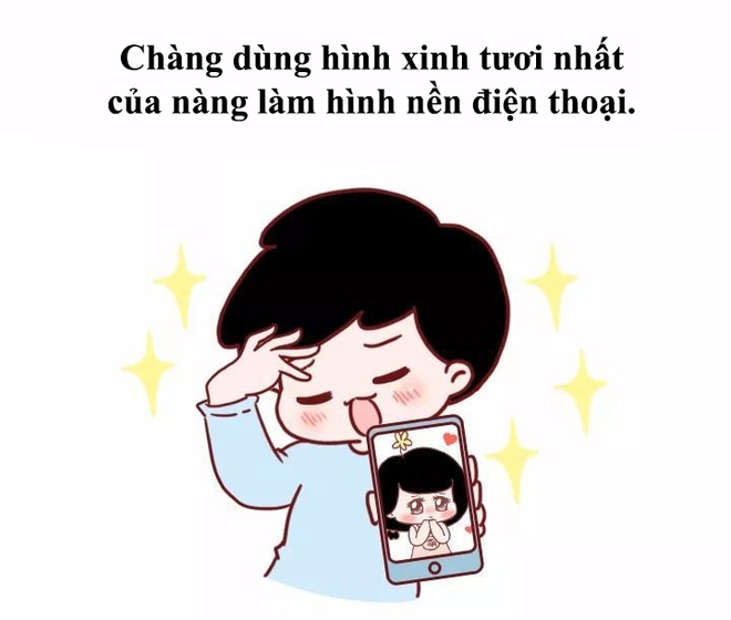 Tranh vui: Những điều cánh đàn ông thường làm khi mới rước vợ yêu về dinh - Ảnh 2.