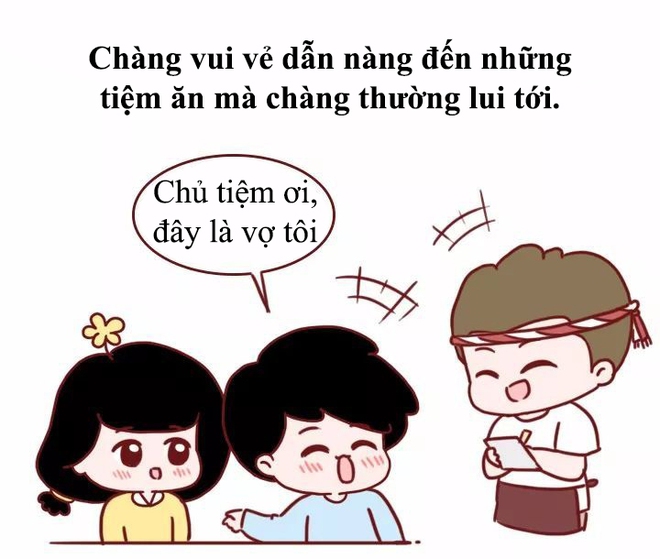 Tranh vui: Những điều cánh đàn ông thường làm khi mới rước vợ yêu về dinh - Ảnh 7.