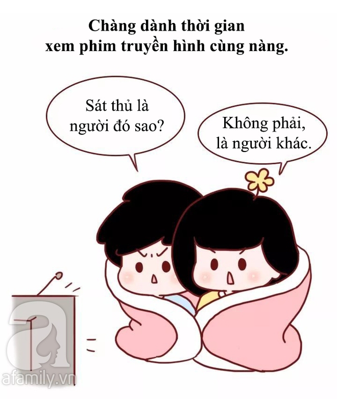 Tranh vui: Những điều cánh đàn ông thường làm khi mới rước vợ yêu về dinh - Ảnh 13.