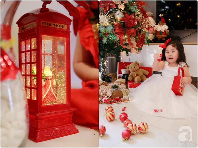 Căn hộ được trang trí Noel đẹp lung linh, món quà của người mẹ tặng con gái ở Q7, Sài Gòn - Ảnh 3.