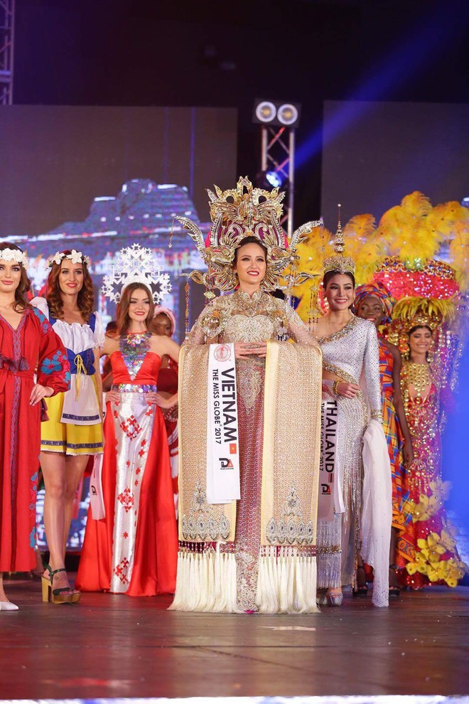 Khánh Ngân xuất sắc đăng quang Hoa hậu tại Miss Globe 2017 - Ảnh 5.