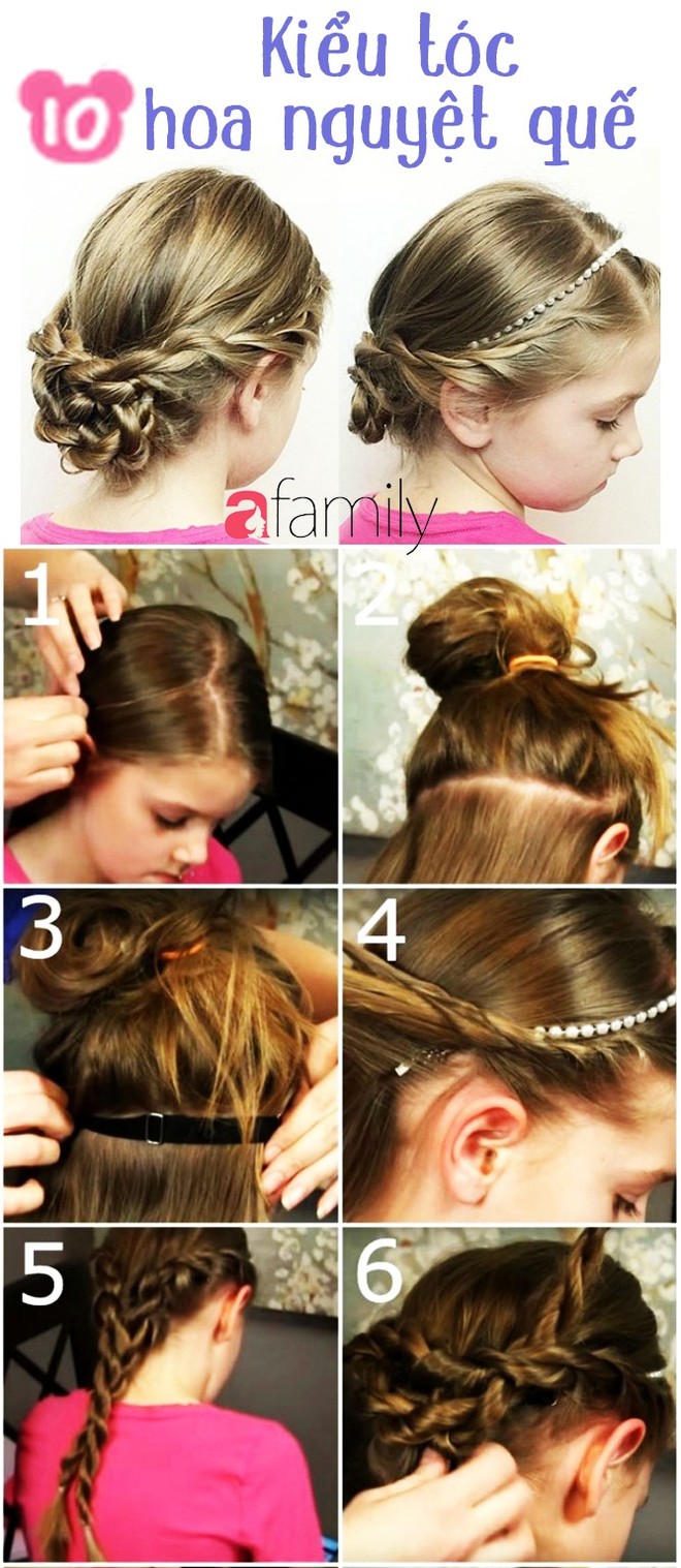 Mách mẹ 12 kiểu tóc cho bé gái đảm bảo mỗi sáng 