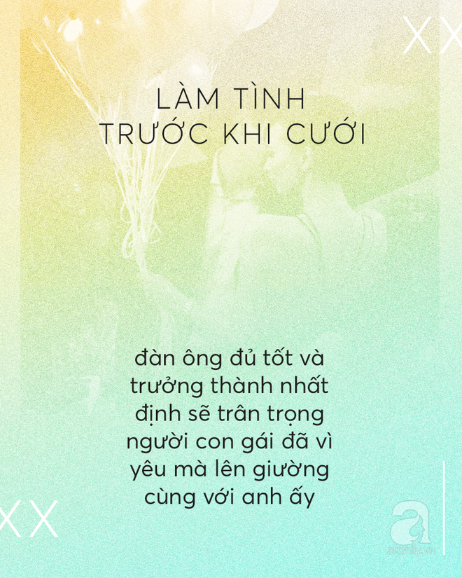 Phụ nữ làm tình trước khi cưới - Lựa chọn sai trái hay khôn ngoan? - Ảnh 6.