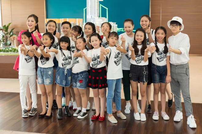 Hương Tràm trẻ trung tập luyện với học trò The Voice Kids - Ảnh 5.