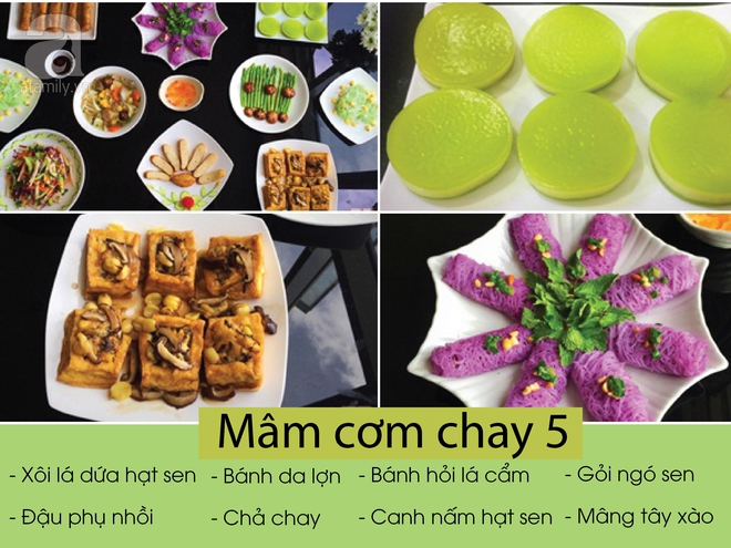 Tuyển tập 10 mâm cỗ chay - mặn cúng Rằm tháng 7 cho các nàng dâu tỏ lòng hiếu kính trọn vẹn - Ảnh 5.