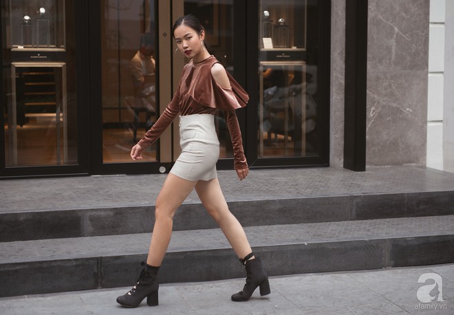 Chuyển lạnh một cái, là street style của các quý cô miền Bắc lại ngập tràn các loại áo len và áo khoác - Ảnh 14.