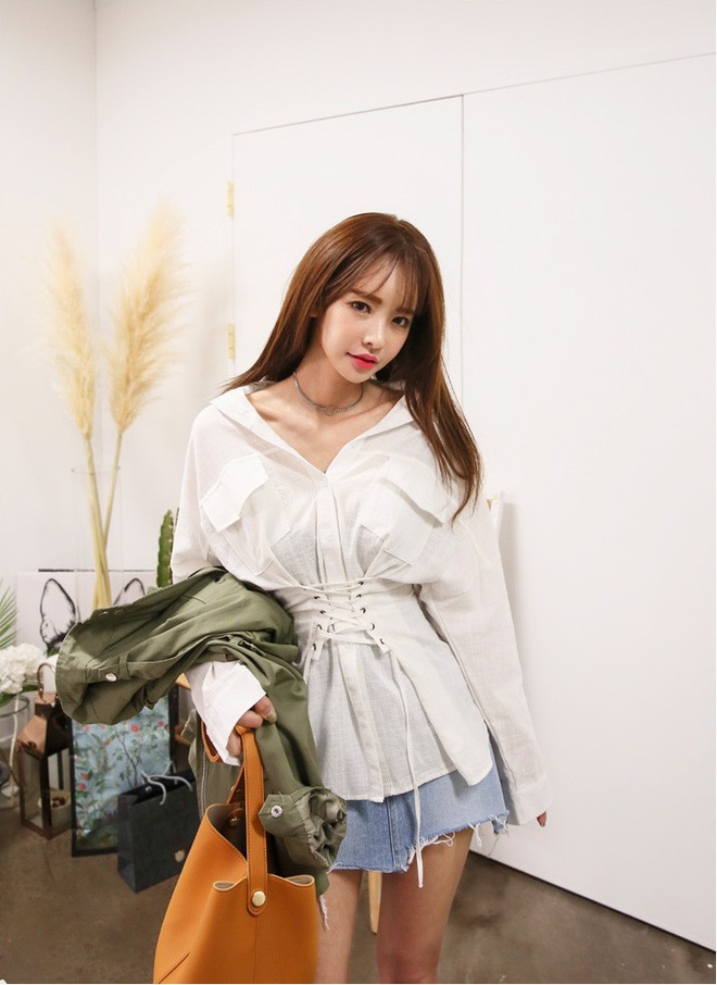 Áo liền corset – mẫu áo mới mà nàng nào mặc vào cũng eo thon tức thì - Ảnh 25.