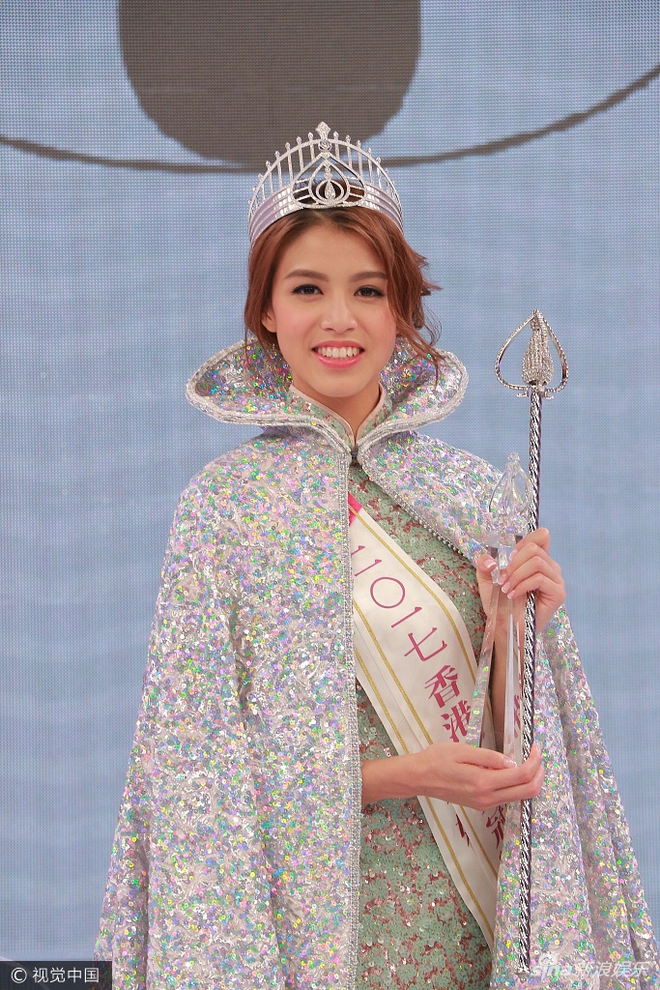 Vừa đăng quang, Hoa hậu Hong Kong đã bị chê xấu hơn Á hậu - Ảnh 2.