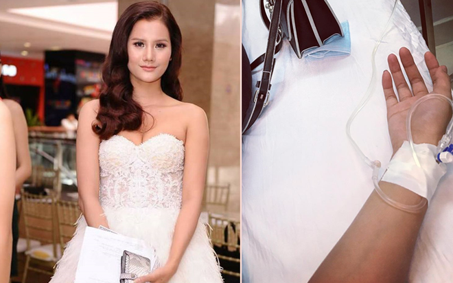 Vừa ghi danh thi Hoa hậu Hoàn vũ, Quán quân Next Top 2015 Hương Ly đã phải nhập viện - Ảnh 1.