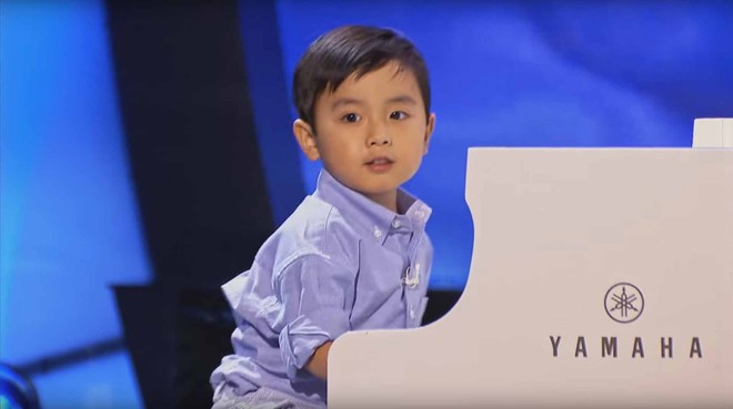 Trước khi phiên bản Việt lên sóng, Little Big Shots từng có 2 thần đồng gốc Việt cùng tên hot đến thế này - Ảnh 6.