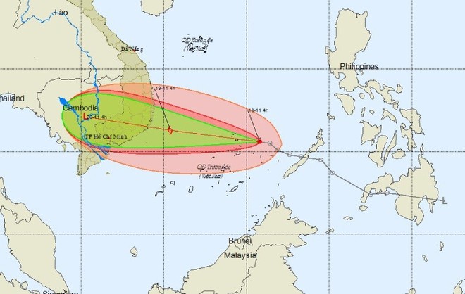 Áp thấp mạnh lên thành bão, TPHCM sẵn sàng di dời dân ở Cần Giờ - Ảnh 2.