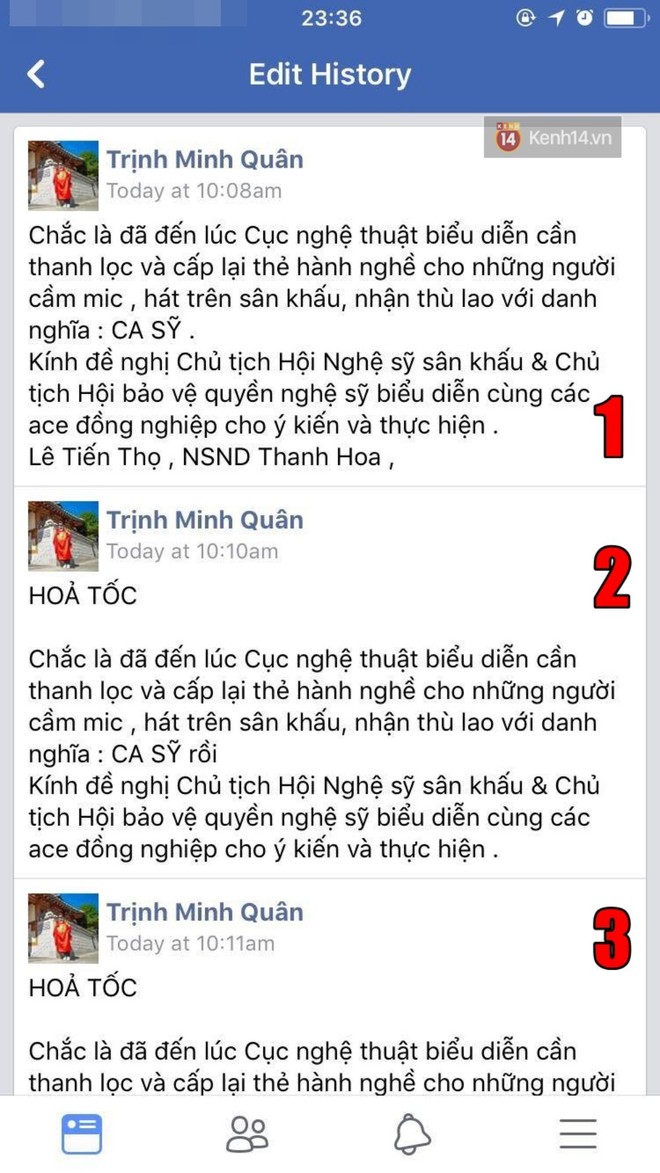 Người ta uốn lưỡi 7 lần trước khi nói, Minh Quân sửa hẳn MƯỜI TÁM lần khi đăng status đá xéo Chi Pu - Ảnh 2.