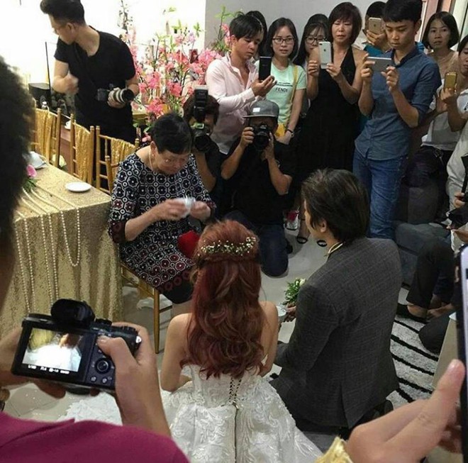Hé lộ hình ảnh đám cưới bí mật của Khởi My và Kelvin Khánh vào hôm nay - Ảnh 9.