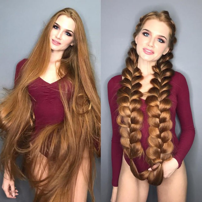Từng bị rụng tóc đến hói cả đầu, nhờ những bí quyết nhỏ này cô gái Nga đã trở thành nàng Rapunzel đời thực vạn người mê - Ảnh 7.