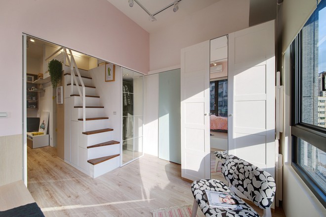 Thiết kế thông minh và đầy thẩm mỹ, căn hộ  49,5m² này chính là tổ ấm trong mơ cho vợ chồng trẻ - Ảnh 7.
