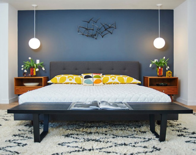Thiết kế phòng ngủ theo phong cách Midcentury ấm áp đón đông về - Ảnh 14.