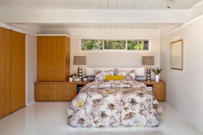 Thiết kế phòng ngủ theo phong cách Midcentury ấm áp đón đông về - Ảnh 6.