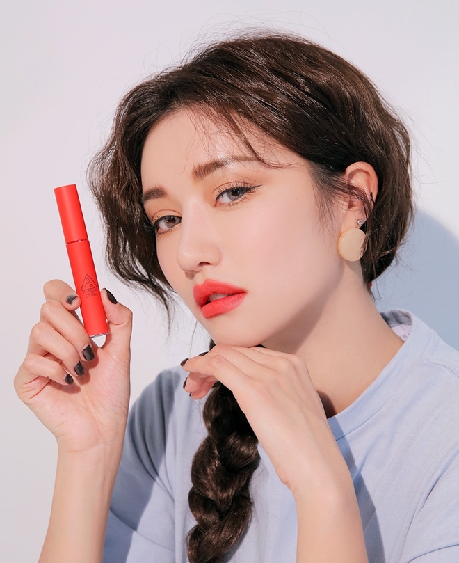 Clip nóng bỏng tay: Swatch cận cảnh loạt màu son 3CE Velvet Lip Tint đang gây sốt - Ảnh 8.