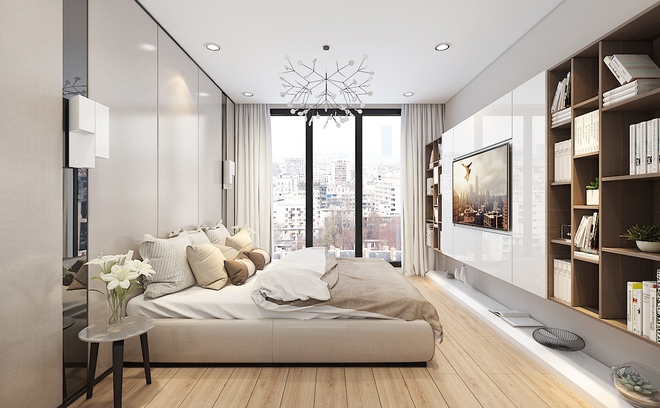 Tư vấn bố trí nội thất cho căn hộ 64m² từ vô số những nhược điểm thành không gian sống đáng mơ ước - Ảnh 7.