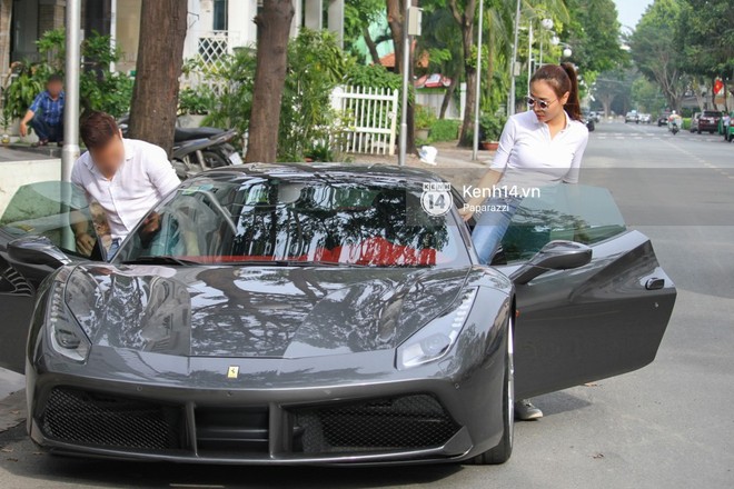Cường Đô la - Đàm Thu Trang và Subeo đi chơi cuối tuần, nổi bật với siêu xe trên phố - Ảnh 8.