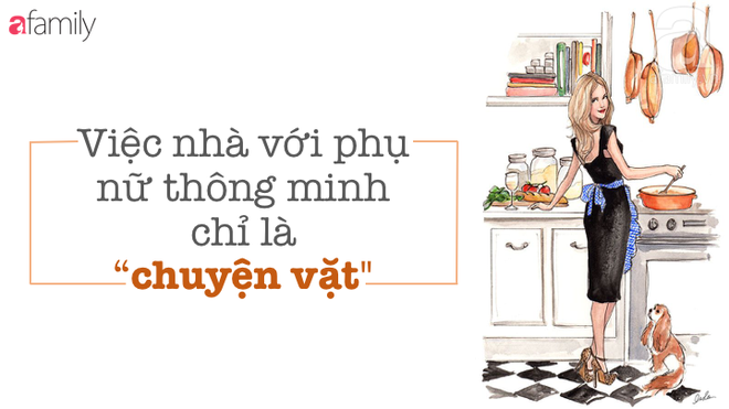 Phụ nữ thông minh không xắn tay áo làm việc nhà một mình - Ảnh 1.