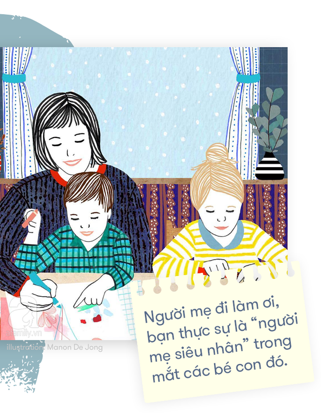 Tâm thư của một người mẹ nội trợ gửi đến người mẹ đi làm: Mình hiểu âu lo mà bạn đang gánh vác! - Ảnh 3.