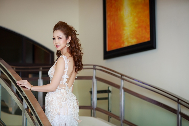 Hoa hậu 3 con Jennifer Phạm đốt mắt người nhìn với thân hình nóng bỏng - Ảnh 6.