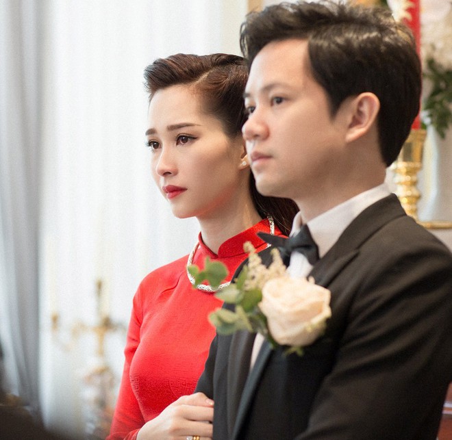 Toàn cảnh đám cưới được bảo vệ nghiêm ngặt của Đặng Thu Thảo với doanh nhân Trung Tín - Ảnh 1.