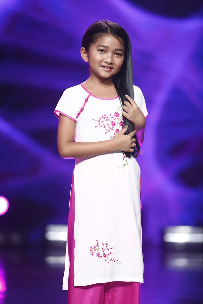 Cô bé triệu view Bảo An xinh xắn như thiên thần ở Vietnam Idol Kids - Ảnh 5.