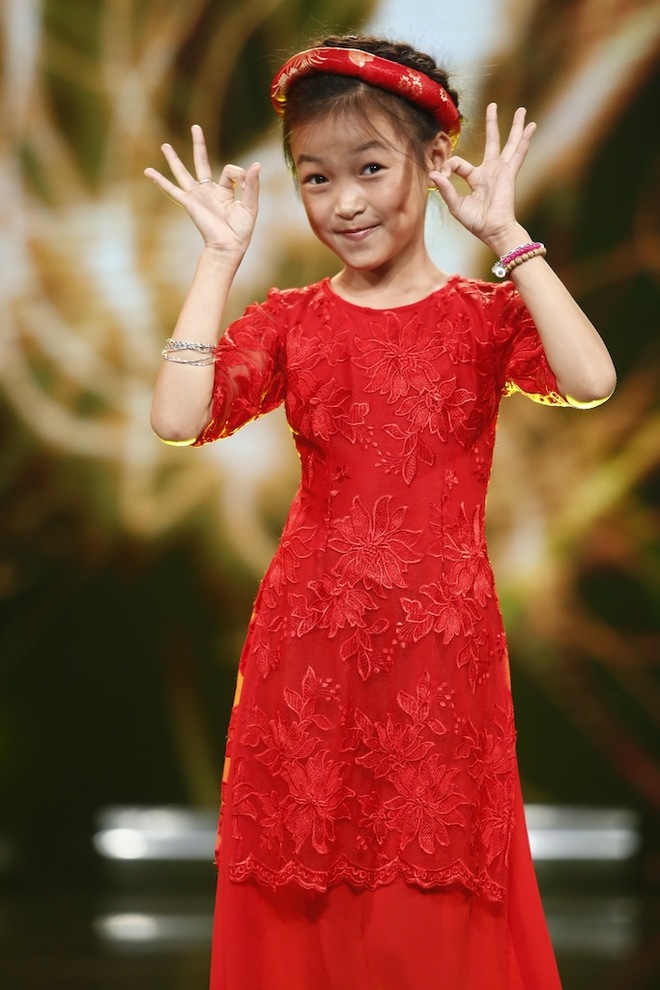 Cô bé triệu view Bảo An xinh xắn như thiên thần ở Vietnam Idol Kids - Ảnh 6.