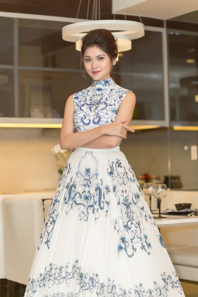 Á hậu Thùy Dung mặc váy công chúa níu mọi ánh nhìn trong sự kiện - Ảnh 2.