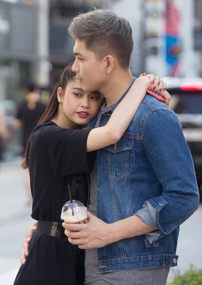 Tim – Trương Quỳnh Anh ôm hôn tình tứ trên đường phố Hàn Quốc - Ảnh 7.