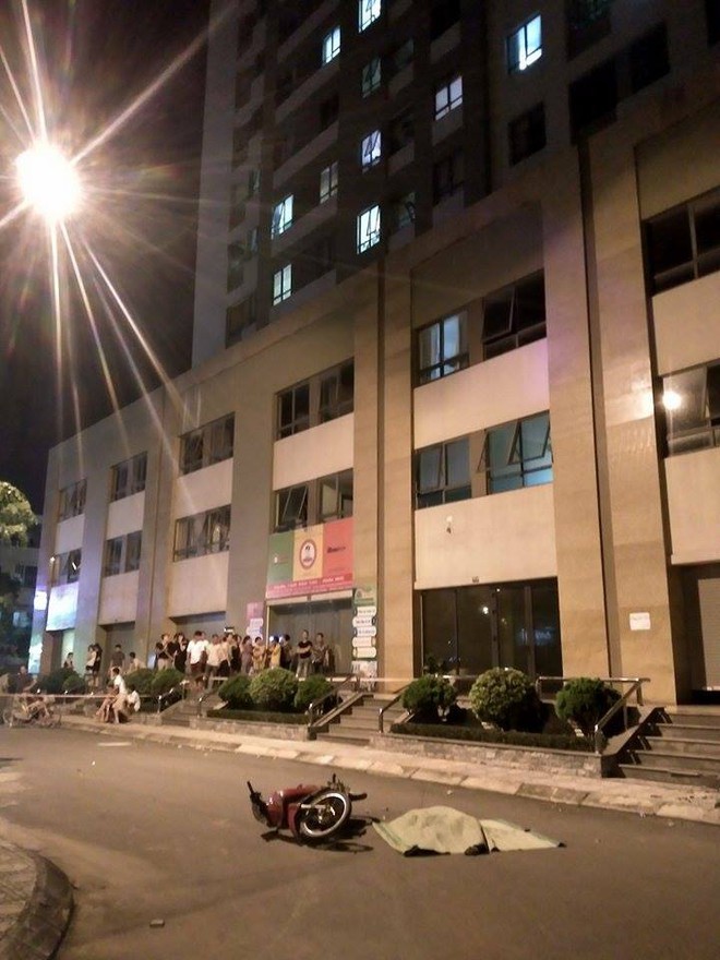 Hà Nội: Cô gái trẻ rơi từ tầng 25 tử vong tại chung cư Tân Tây Đô - Ảnh 2.