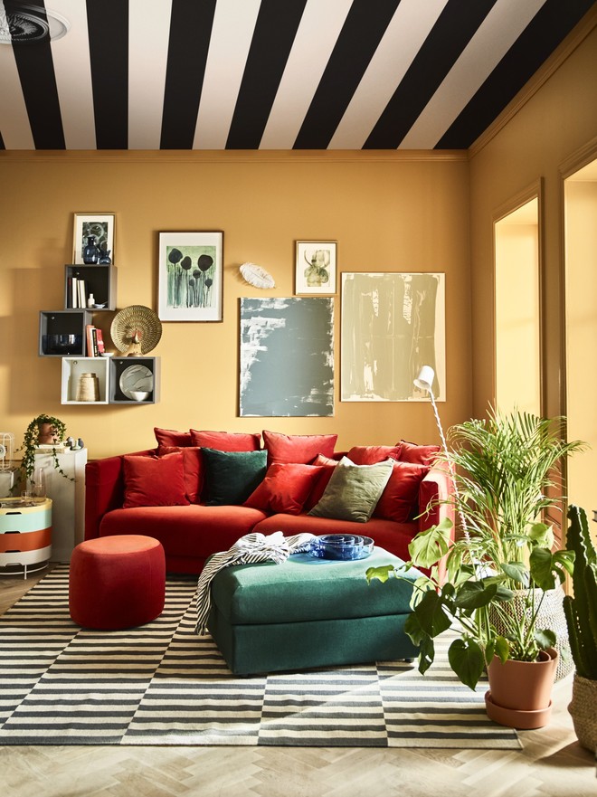 Những ý tưởng sử dụng ghế sofa Stockholm trong phòng khách cực ấn tượng   - Ảnh 10.