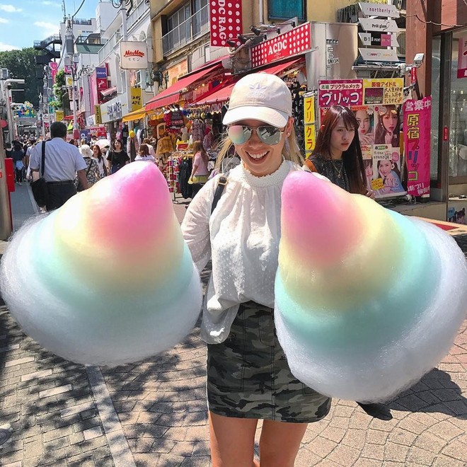 Chiêm ngưỡng chiếc kẹo bông khổng lồ ở Nhật Bản khiến ai nhìn cũng thích thú - Ảnh 8.
