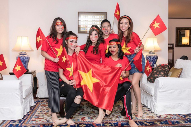 Quá cuồng nhiệt, Trang Pháp tổ chức sinh nhật kết hợp cổ vũ U23 Việt Nam - Ảnh 6.