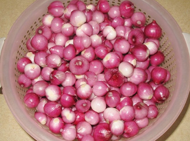 To have crispy and delicious salted pickled onions this Tet holiday, remember to choose this type of onions - Photo 2.