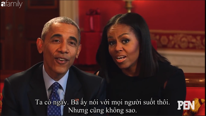 Cười ngất khi Đệ nhất phu nhân Michelle liên tục nói xấu Cựu Tổng thống Barack Obama trên truyền hình - Ảnh 2.