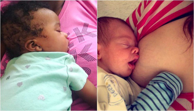 Cận cảnh khuôn mặt hạnh phúc của những em bé “phê” sữa sau khi bú mẹ - Ảnh 9.