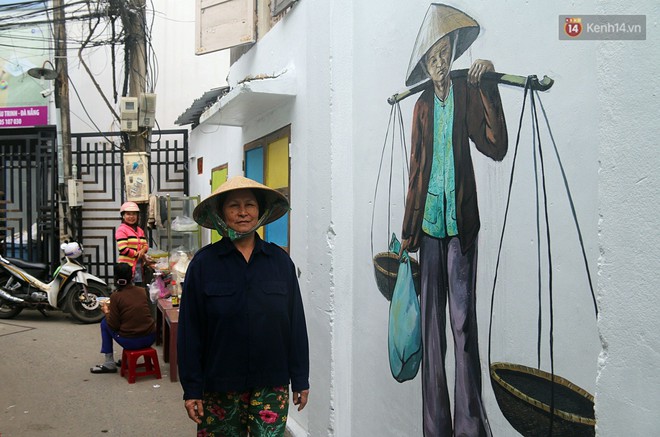Chùm ảnh: Ngắm nhìn những bức tranh đầu tiên ở làng bích họa trong lòng thành phố Đà Nẵng - Ảnh 3.